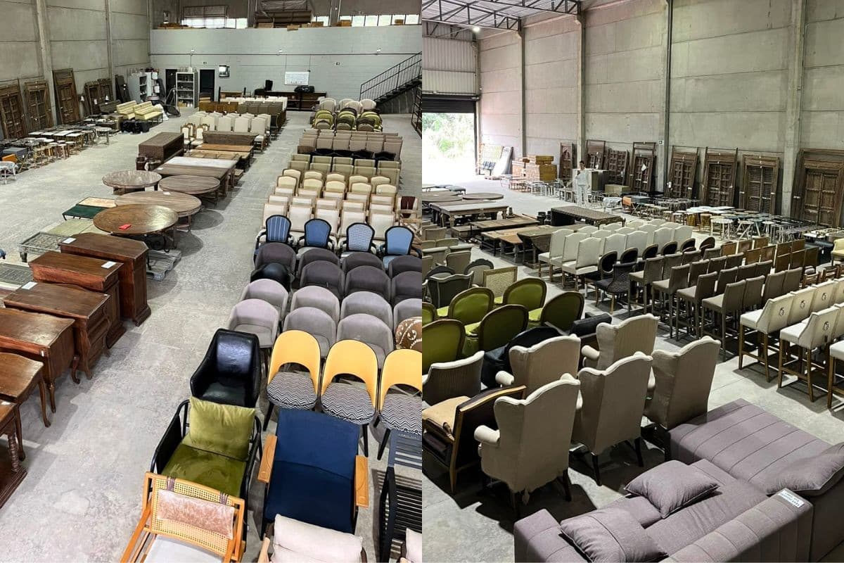 Grande oportunidade: bazar com móveis e decoração importados oferece descontos de até 80%