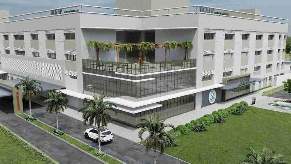 Itaipu investe R$ 35 milhões na construção do novo Hospital Bom Jesus em Toledo
