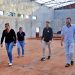 Secretária de Educação visita obras da nova Escola Carlos Gomes que conta com mais de 82% de execução