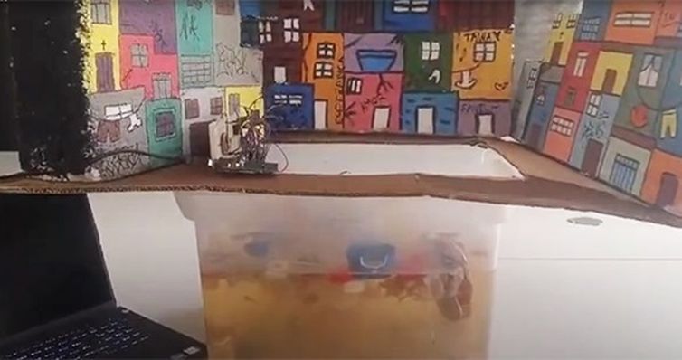 Projeto AquaTerra Alert - da Escola Estadual Brasil, de Limeira (SP)